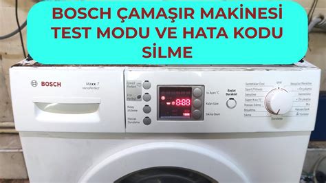 bosch çamaşır makinesi e17 arıza kodu